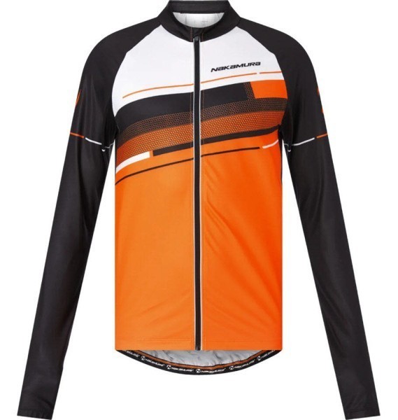 NAKAMURA Kobe Longsleeve Herren orange - Bild 1