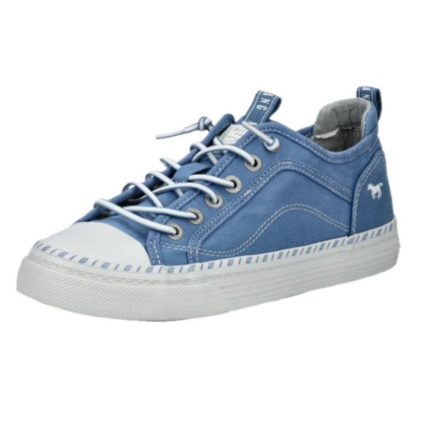 MUSTANG Freizeit Sneaker blau - Bild 1