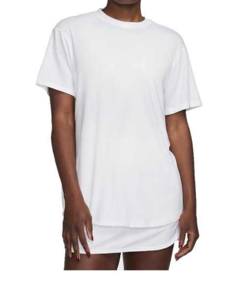 NIKE W NK ONE RELAXED DF SS T-Shirt Damen weiss - Bild 1