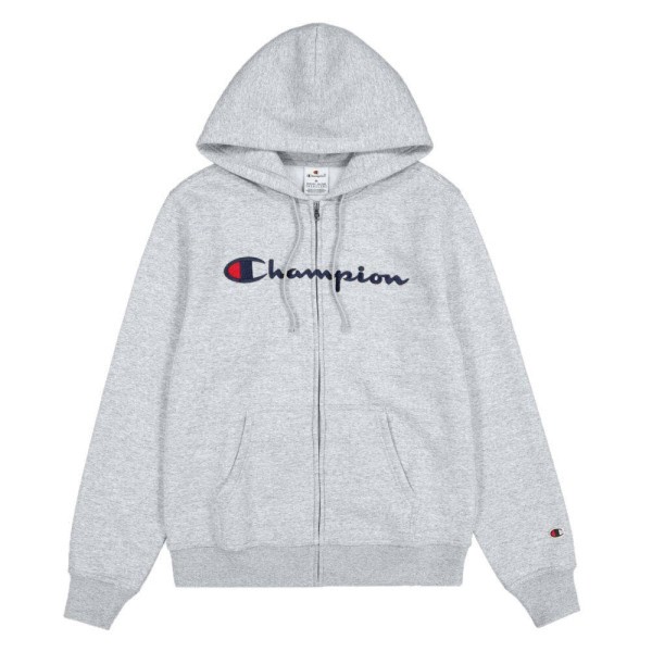 CHAMPION Hooded Full Zip Sweatshirtjacke Herren grau