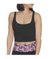 SKECHERS Goflex Joy Longline Bra Damen schwarz