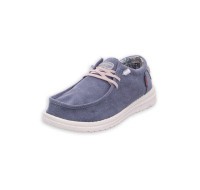 FUSION Washed Canvas Schuhe Herren blau