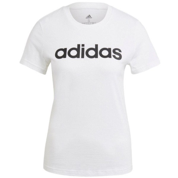 ADIDAS Lin T-Shirt Damen weiss