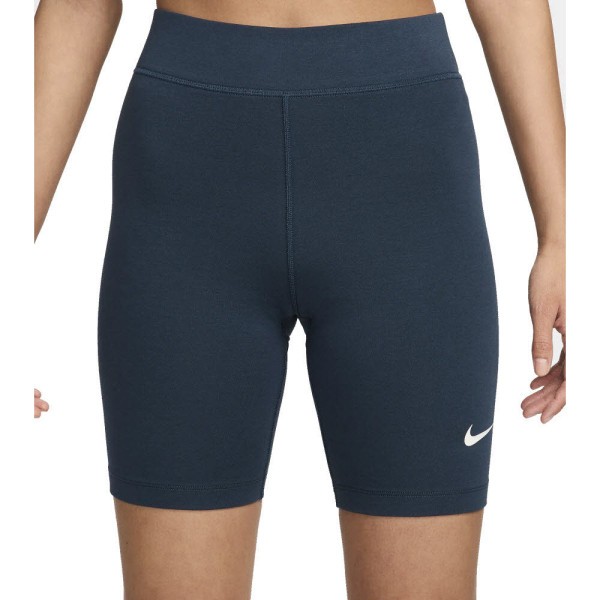 NIKE W NSW NK CLSC HR 8IN Shorts Damen blau