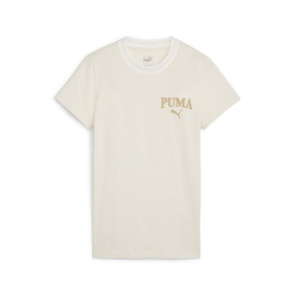 PUMA SQUAD Tee T-Shirt Damen beige