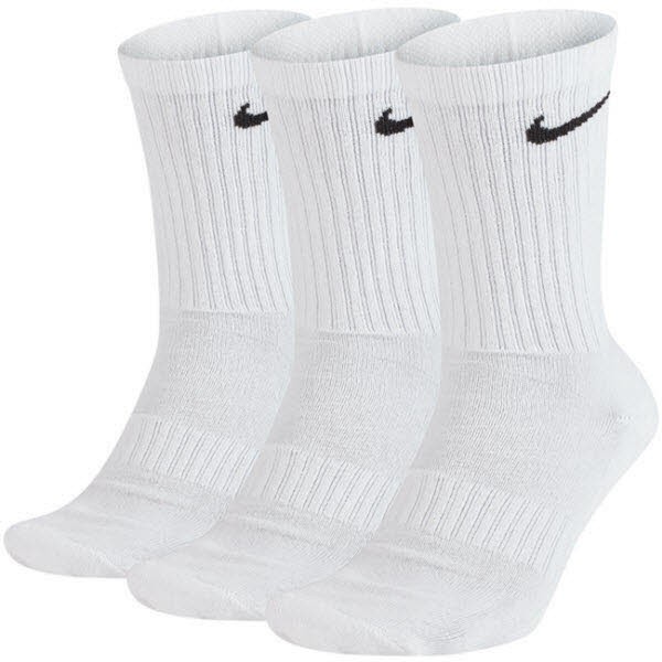 NIKE U NK EVERYDAY CUSH CREW 3PR SOCKEN HERREN weiss - Bild 1