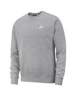 NIKE M Nsw Club Crw Bb Sweatshirt Herren schwarz