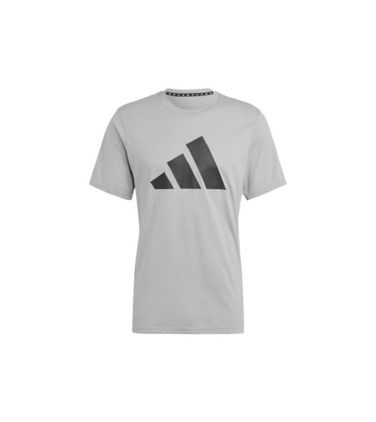 ADIDAS TR-ES FR LOGO T-Shirt Herren grau