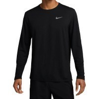 NIKE M NK DF UV MILER TOP Langarmshirt Herren schwarz