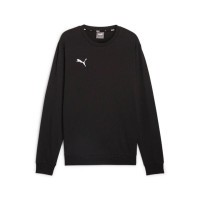 PUMA teamGOAL Casuals Crew Neck Sweatshirt Herren schwarz