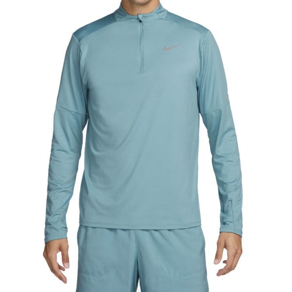 NIKE M NK DF ELMNT Langarmshirt Herren blau