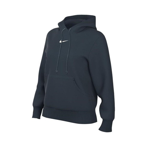 NIKE W NSW PHNX FLC STD PO Kapuzensweatshirt Da,em blau