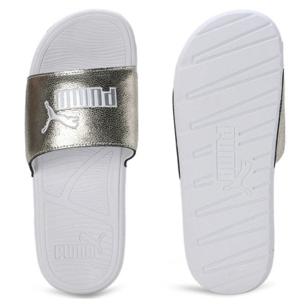 PUMA Badesandale Unisex weiss - Bild 1