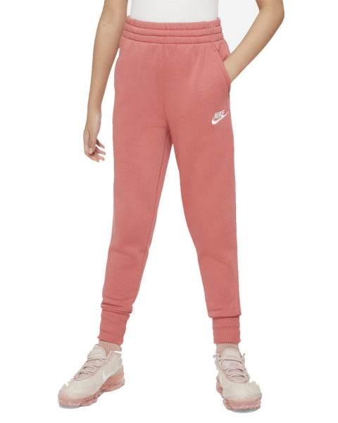 NIKE G NSW CLUB FLC HR FTD Hose Kinder rosa