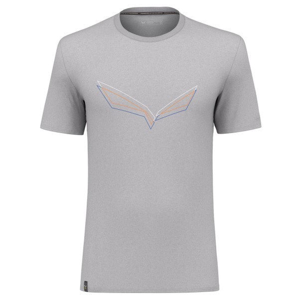 SALEWA Pure Eagle FrameDry T-Shirt Herren grau