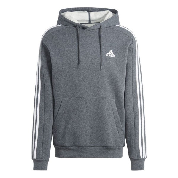 ADIDAS Essentials 3-Streifen Sweatshirt Herren grau - Bild 1