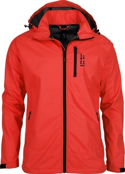 LINEA PRIMERO Softshelljacke Herren rot