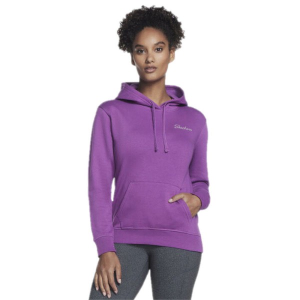 SKECHERS Po Hoodie Damen lila - Bild 1