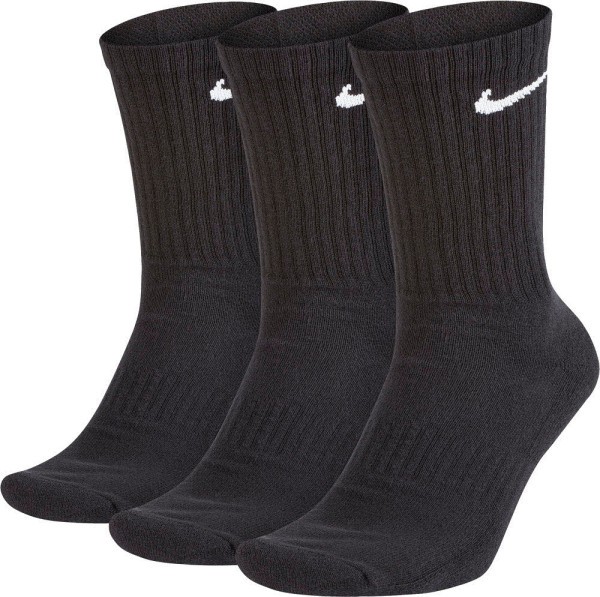 NIKE U NK Everyday Cush Crew 3PR Socken schwarz - Bild 1