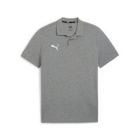 PUMA teamGOAL Casuals Polo Herren grau