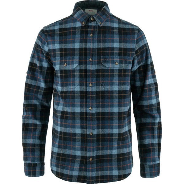 FJÄLLRÄVEN Fjällräven Singi Heavy Flannel Hemd Herren blau - Bild 1