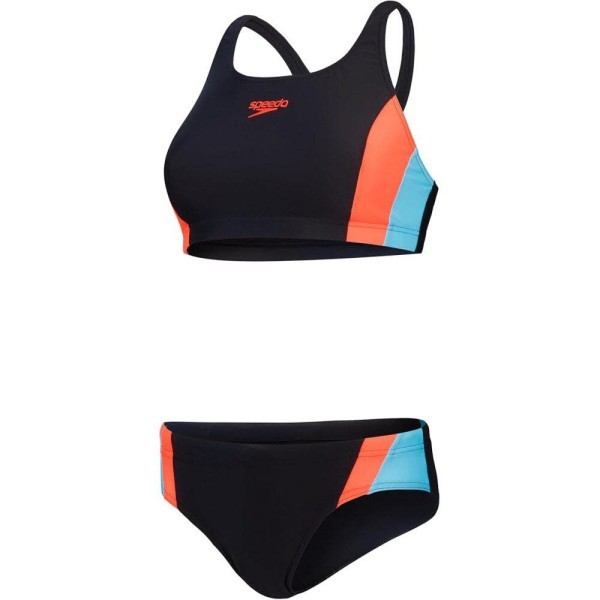 SPEEDO Splice 2PC 2.0 Bikini Damen schwarz