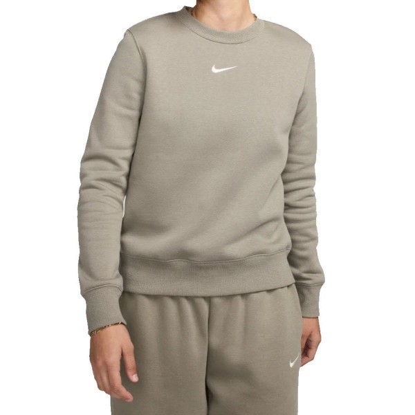 NIKE Sportswear Phoenix Fleece Pullover Damen grün