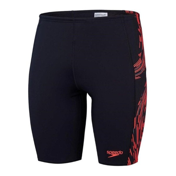 SPEEDO Tech Panel Jammer Badehose Herren schwarz