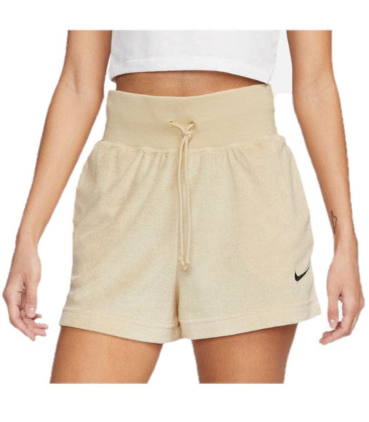 NIKE W Nsw Trry Short Ms Shorts Damen beige