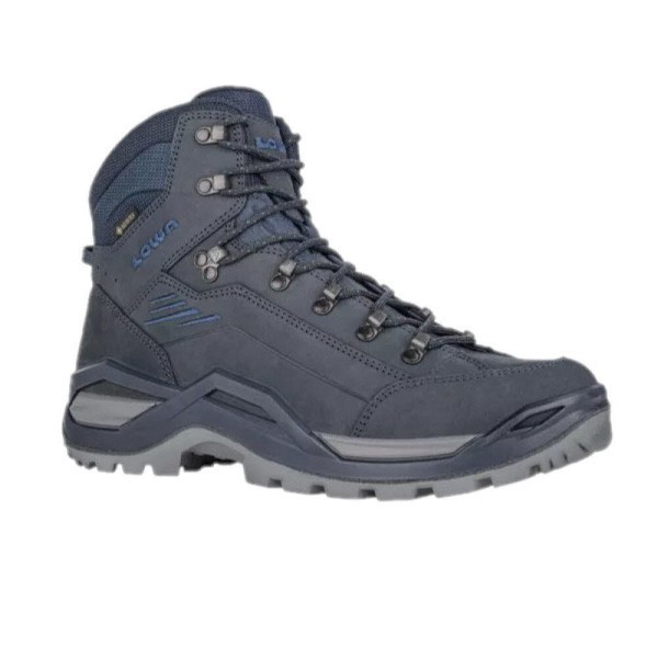 LOWA Renegade Gtx Mid Schuhe Herren blau - Bild 1