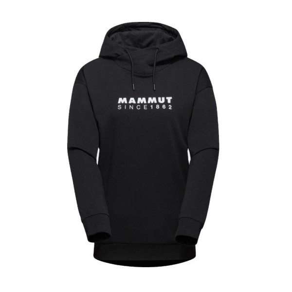 MAMMUT ML Hoody Women Logo Sweatshirt Damen schwarz