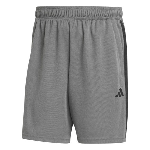 ADIDAS Train Essentials Piqué 3-Streifen Trainingsshorts Herren grau - Bild 1