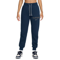 NIKE W NSW PHNX FLC MR STD LOGO PNT Hose Damen blau