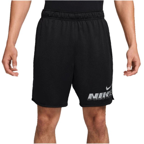 NIKE M NK DF TOTALITY GFX Shorts Herren schwarz