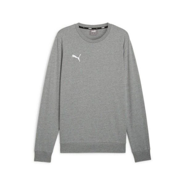 PUMA teamGOAL Casuals Crew Neck Sweatshirt Herren grau - Bild 1