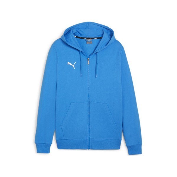 PUMA teamGOAL Casuals Hooded Sweatshirtjacke Herren blau