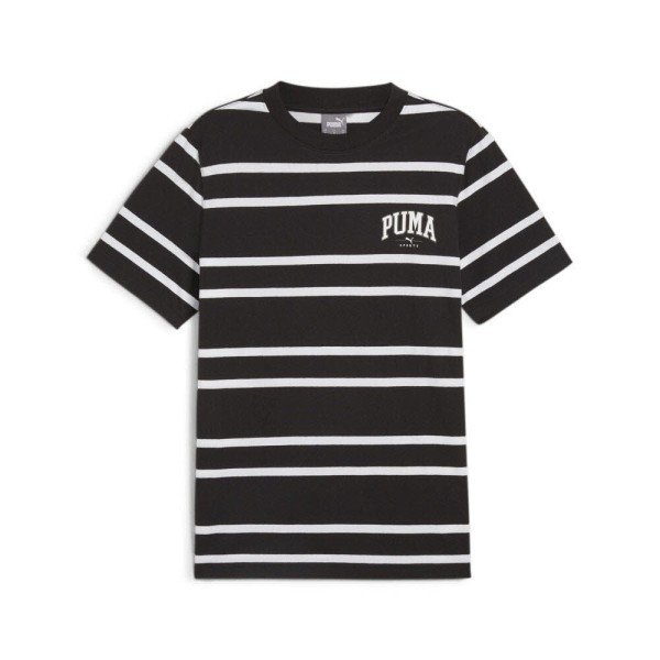 PUMA SQUAD Stripe AOP T-Shirt Herren schwarz