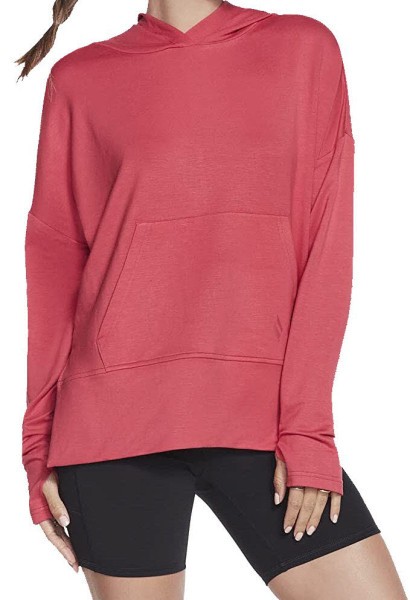 SKECHERS Skechluxe Restful Pullover Damen rot