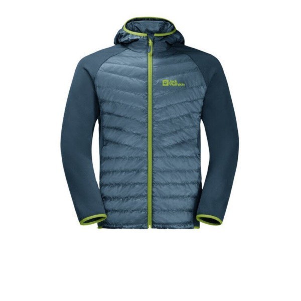 JACK WOLFSKIN Routeburn Pro Hybrid Jacke Herren blau