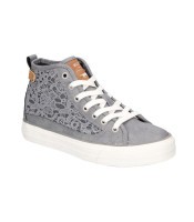 MUSTANG High Top Sneaker Schuhe Damen blau