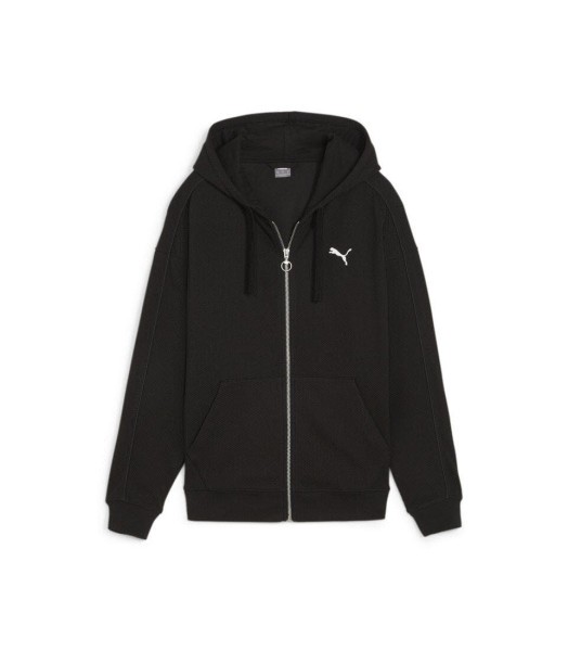 PUMA HER Full-Zip Sweatshirtjacke Damen schwarz