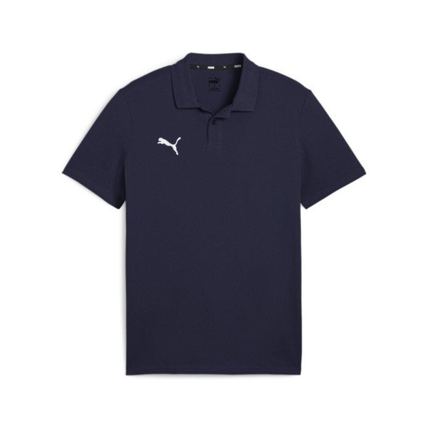 PUMA teamGOAL Casuals Polo Herren blau