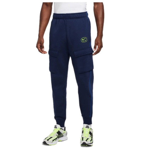 NIKE M NSW SW AIR CARGO PANT FLC BB Hose Herren blau