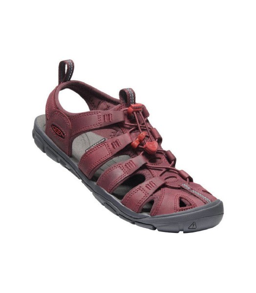 KEEN Clearwater CNX Leather Schuhe Damen rot