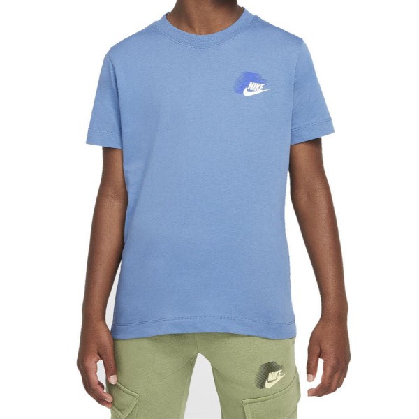 NIKE Sportswear Standard Issue T-Shirt Kinder blau - Bild 1