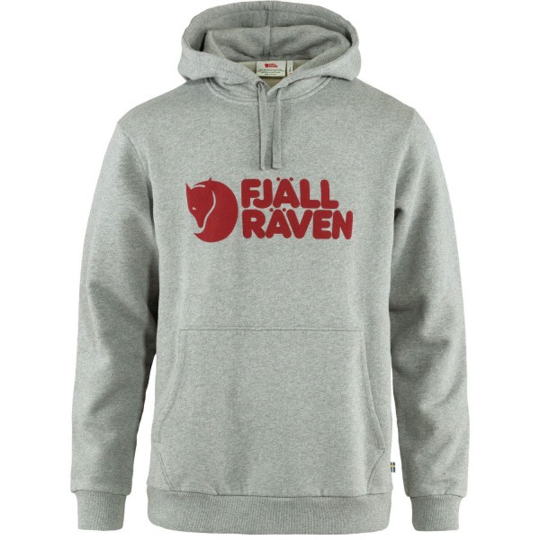 FJÄLLRÄVEN Fjällräven Logo Hoodie Herren grau