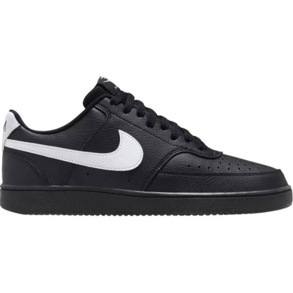 NIKE Court Vision Low Schuhe Herren schwarz