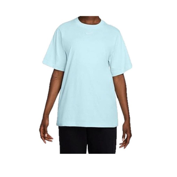 NIKE Sportswear Essential T-Shirt Damen blau