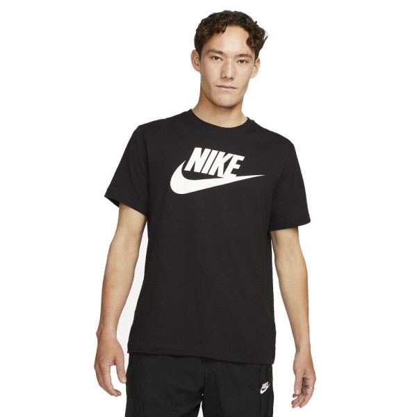 NIKE Sportswear T-Shirt Herren schwarz