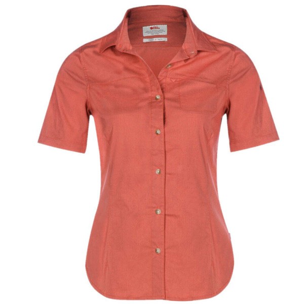 FJÄLLRÄVEN Fjällräven High Coast Stretch Shirt SS Damen rot